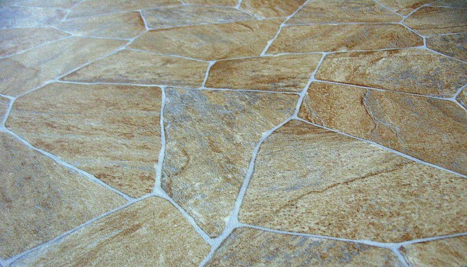 Линолеум булыжник