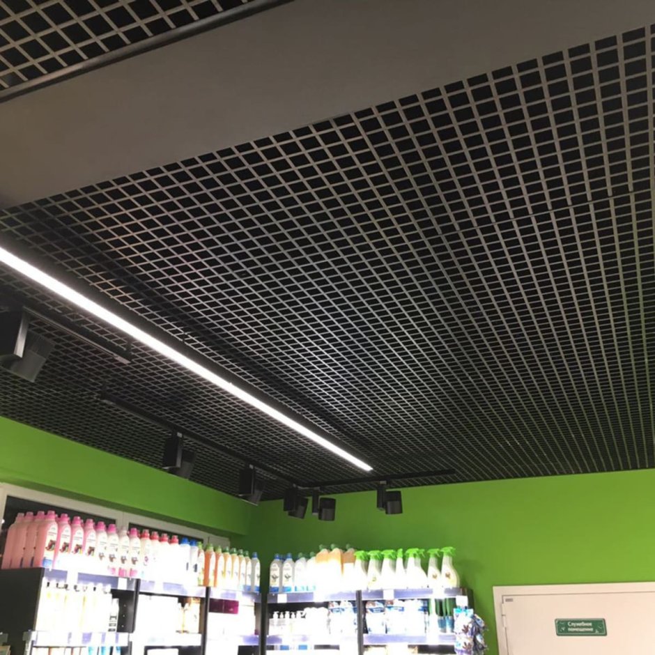 Грильято черный 100х100