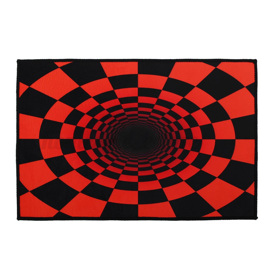 Коврик с оптической иллюзией