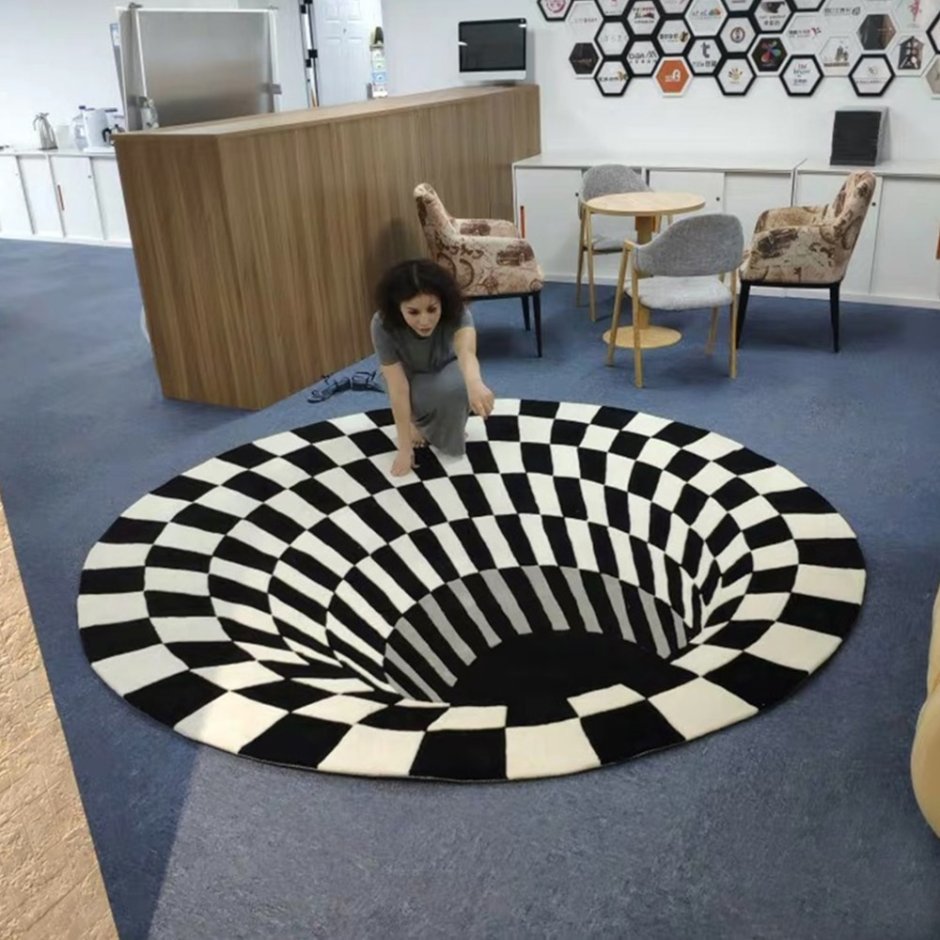 3d вихревой Иллюзионный ковер