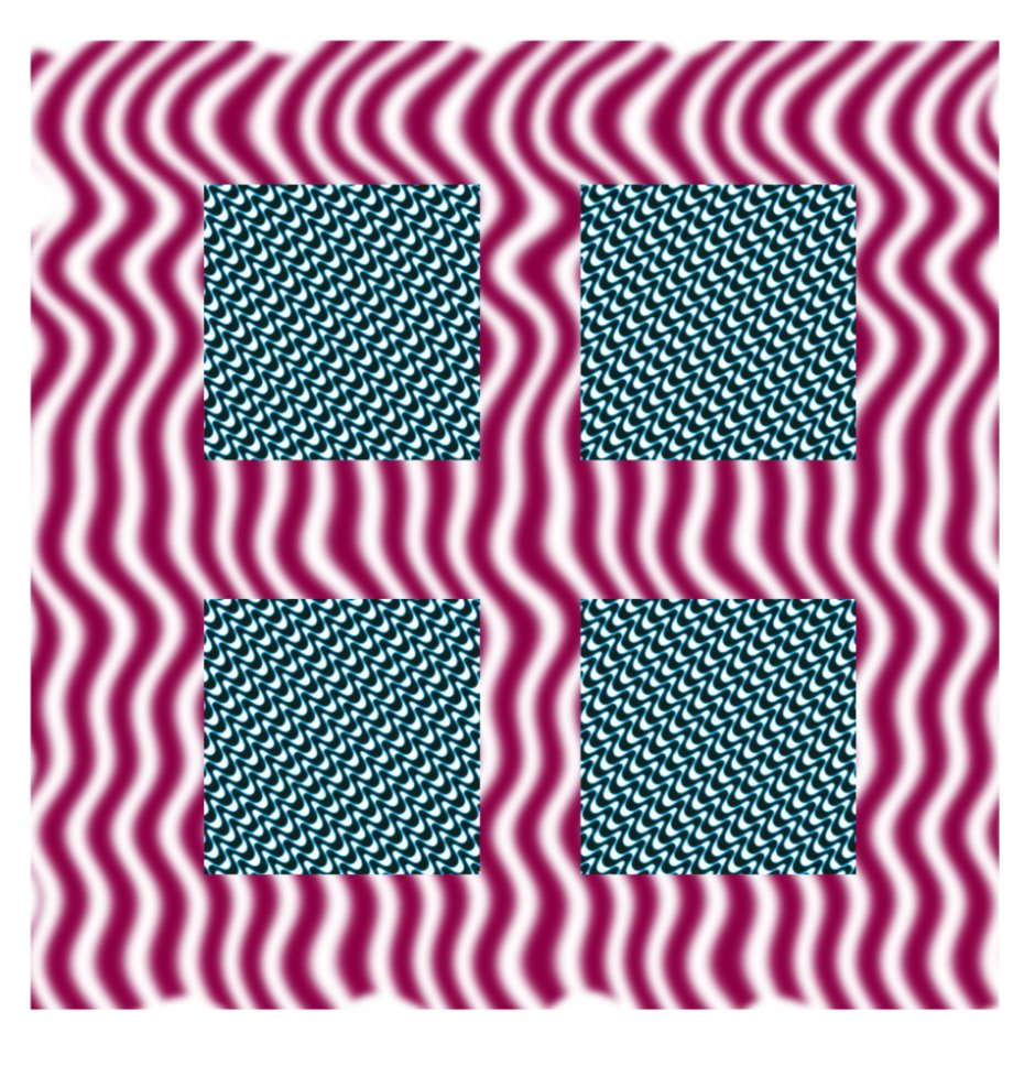 Обман зрения квадрат