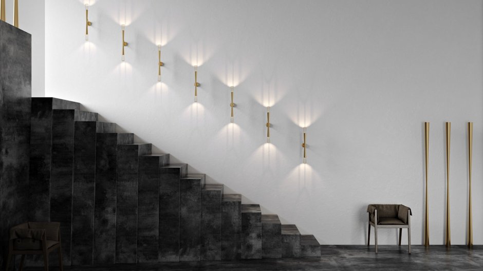 Светильник настенный для лестничного марша