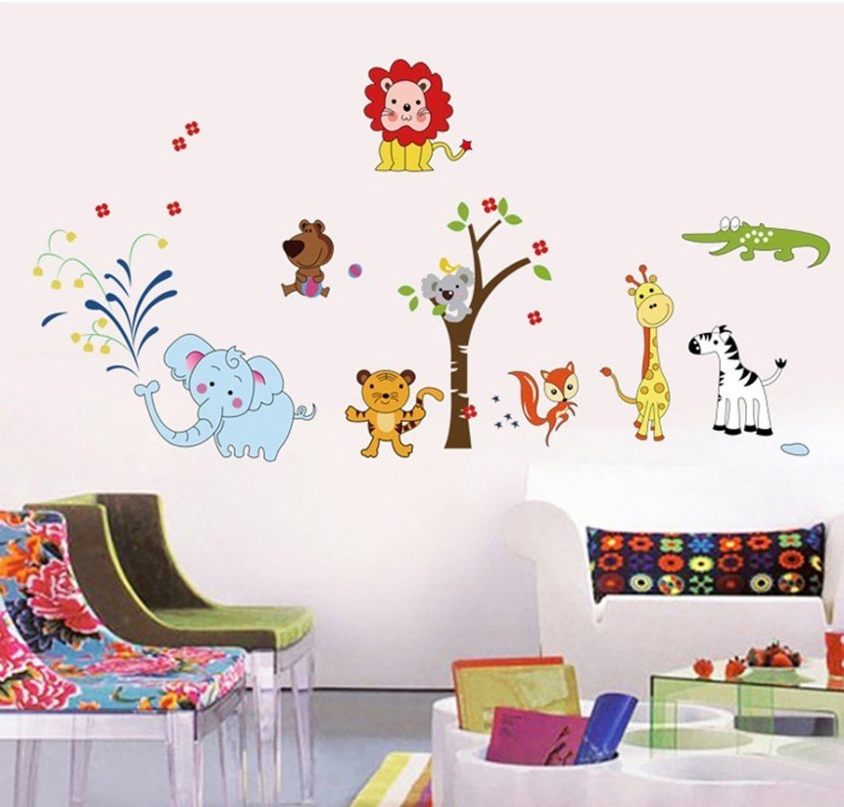 Наклейка интерьерная