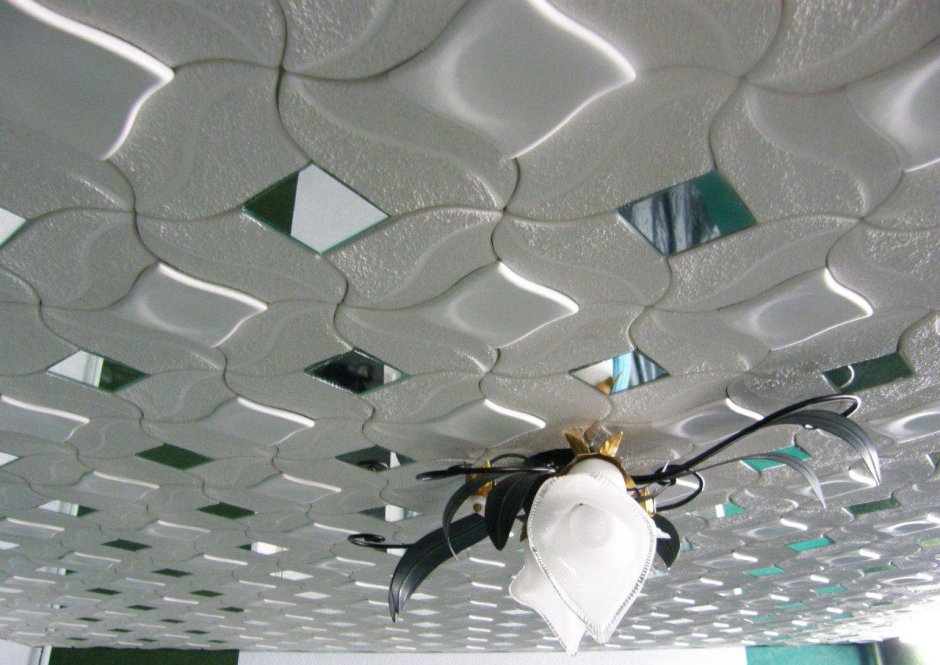 Декор для потолка из пенопласта