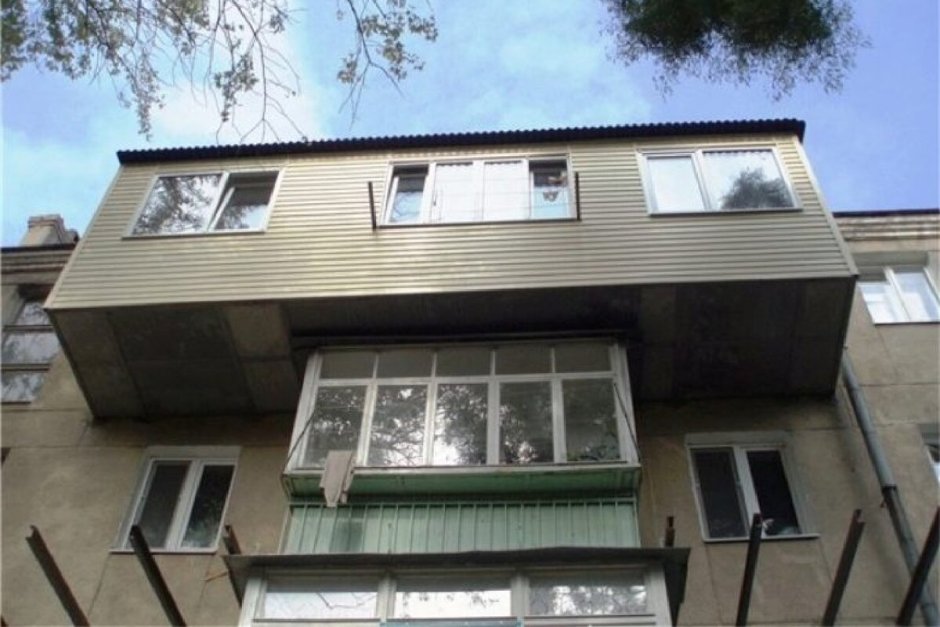 Расширенный балкон