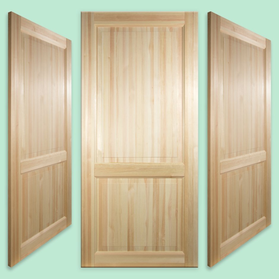 Двери филенчатые межкомнатные деревянные