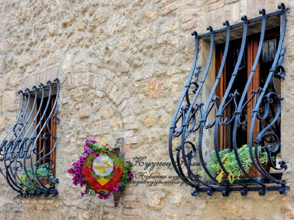Решетки на окна Италия