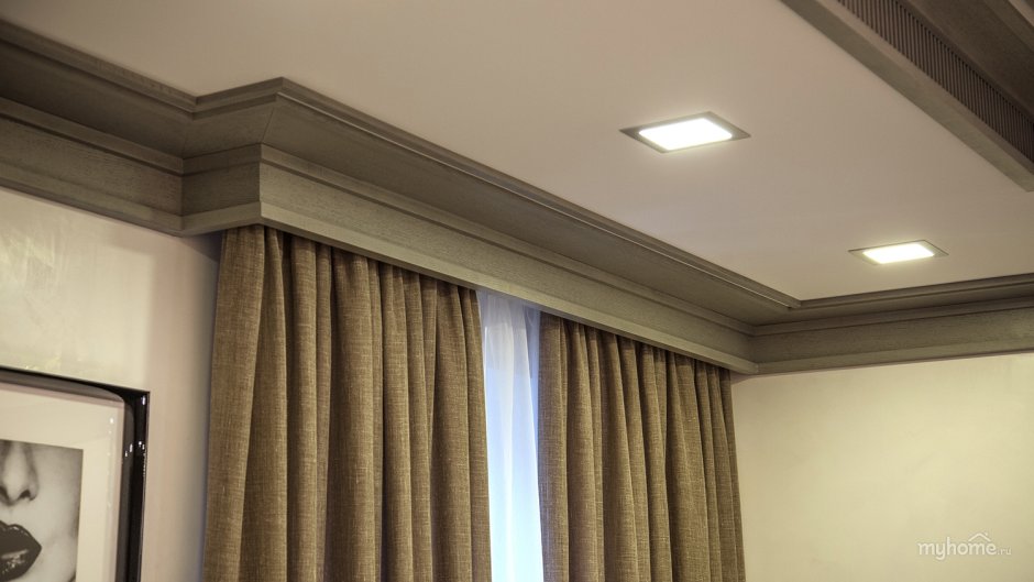 Подсветка штор