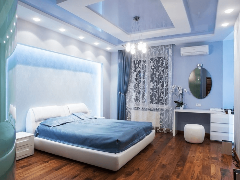 Скрытый карниз для натяжного потолка