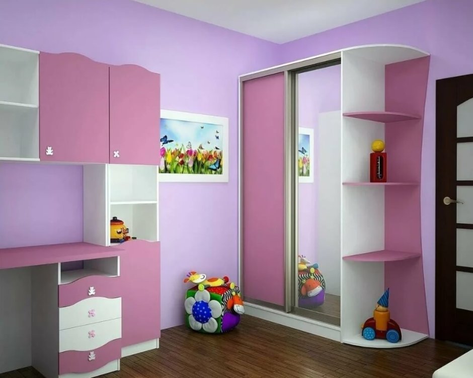 Шкаф-купе в детскую комнату