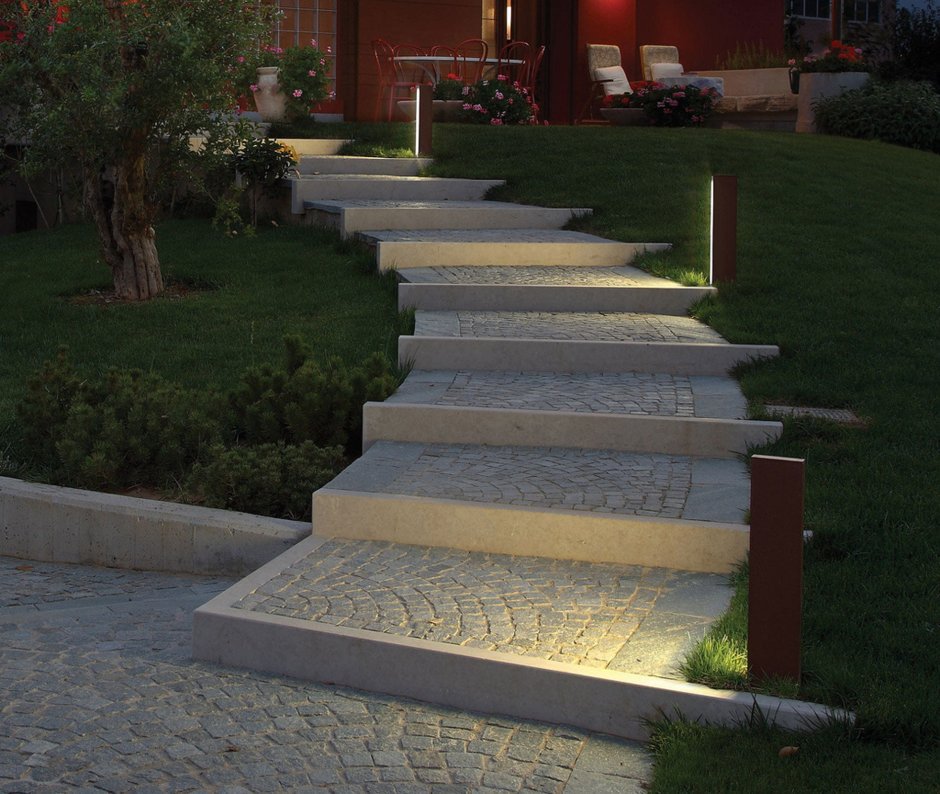 Подсветка террасы