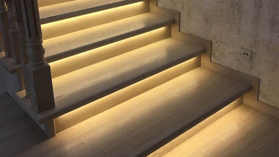 Перила с подсветкой