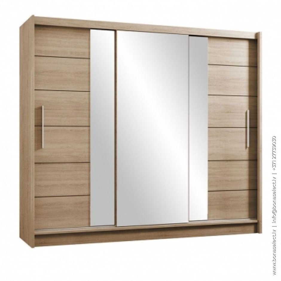 Шкаф 205 зеркало сонома