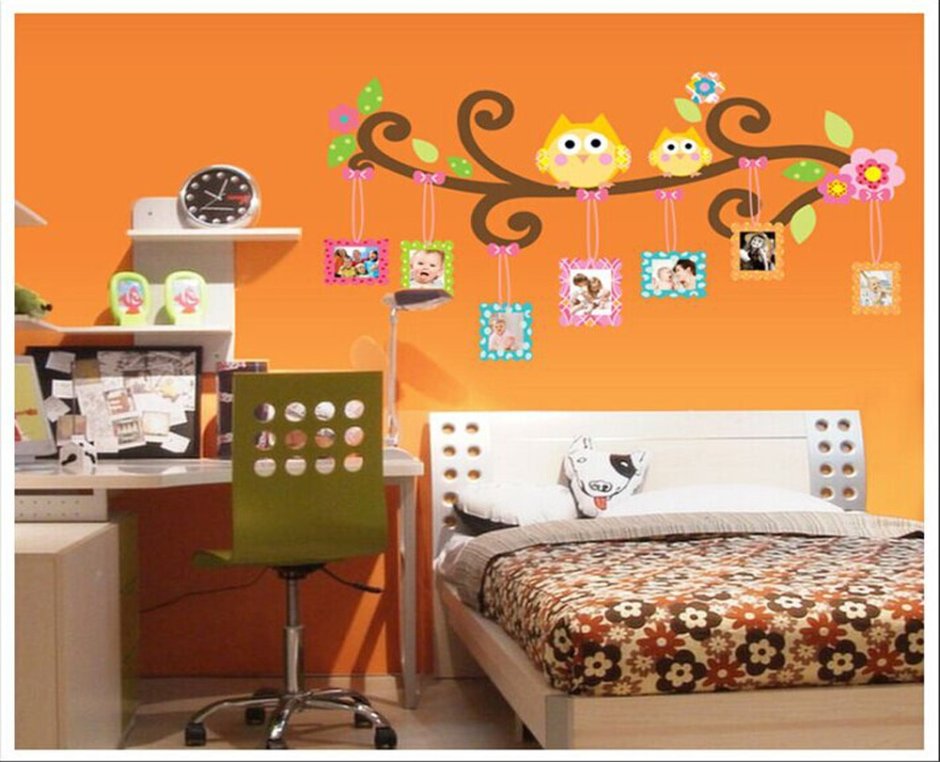 Декор детской комнаты