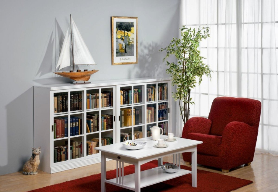 Финская библиотека мебель Gustav