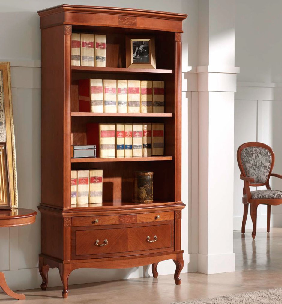 Panamar шкаф книжный орех 825.001/835