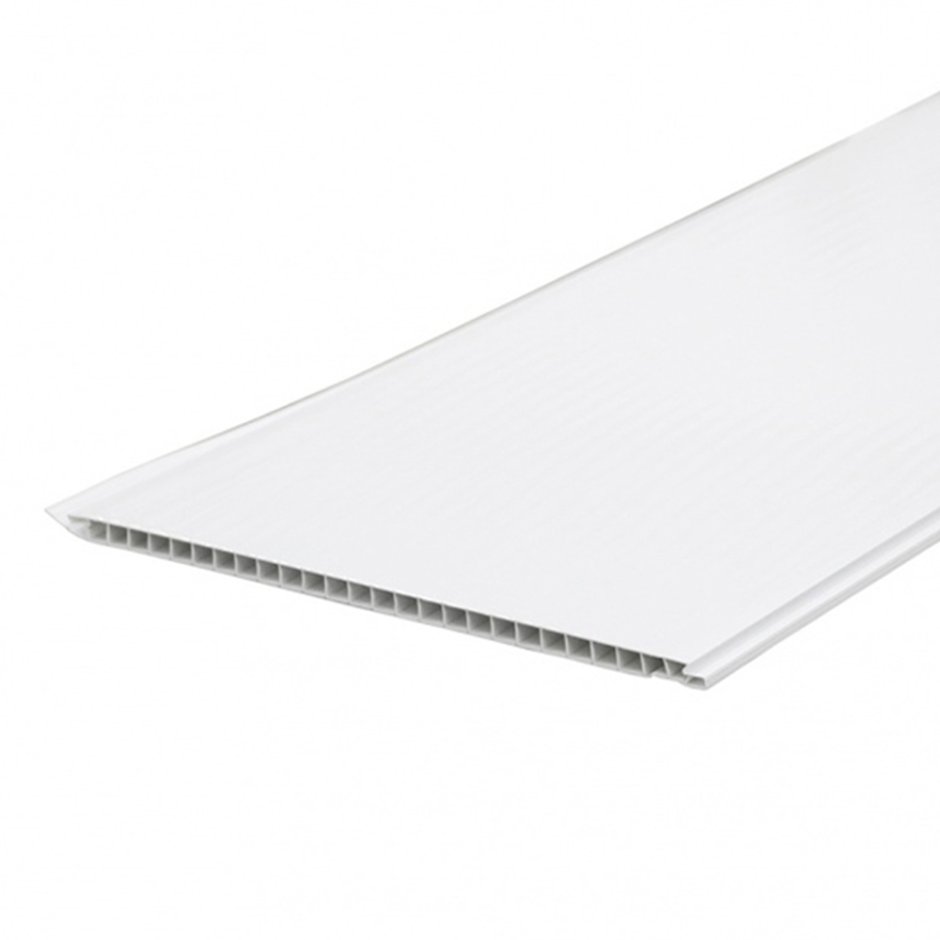 Панель пластик офсет 3,0х0,5м 10мм белый лак