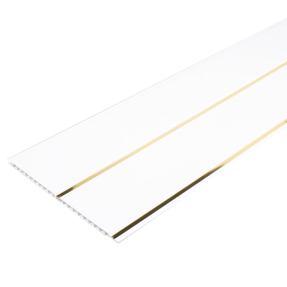 Панель ПВХ золото 8 мм 3000х240 мм 0.72 м²