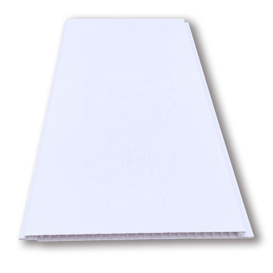 Панель ПВХ Vox белая потолочная глянцевая "Ecoline White" 8х250х2700 мм.