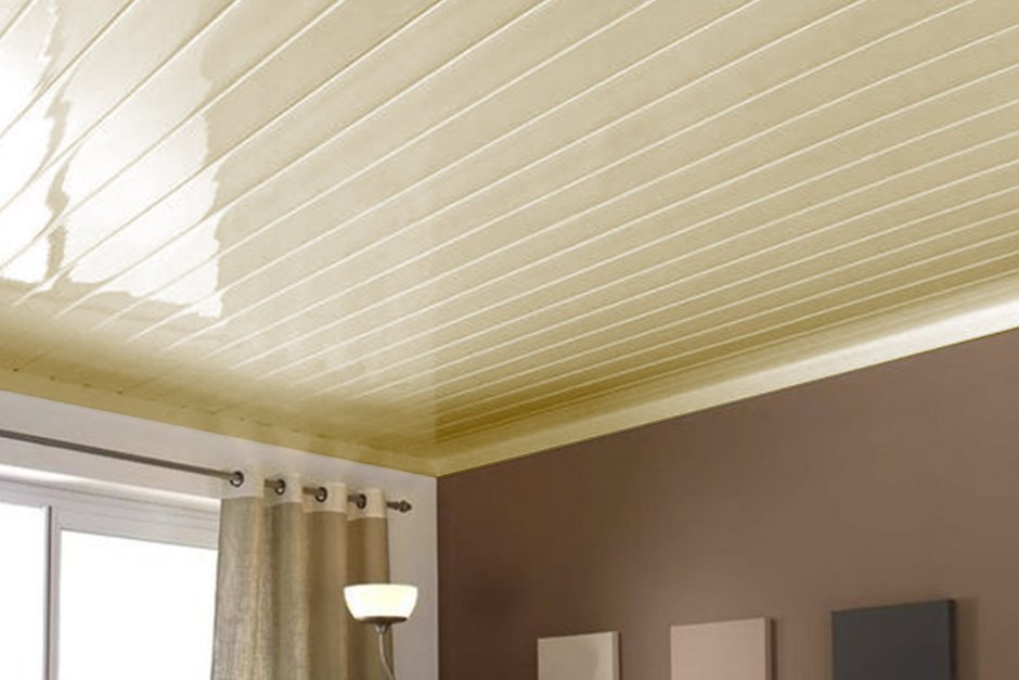 Потолок из панелей ПВХ