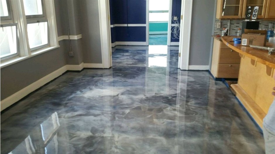 Линолеум Таркетт под мрамор