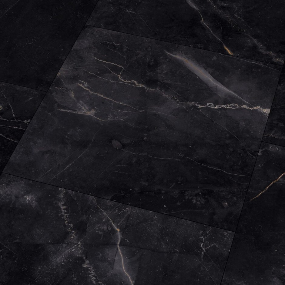 Ламинат Falquon Quadro Marmorata nera глянец q1006