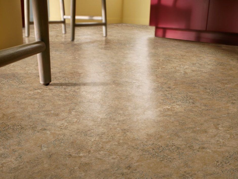 Линолеум под белый мрамор Таркетт