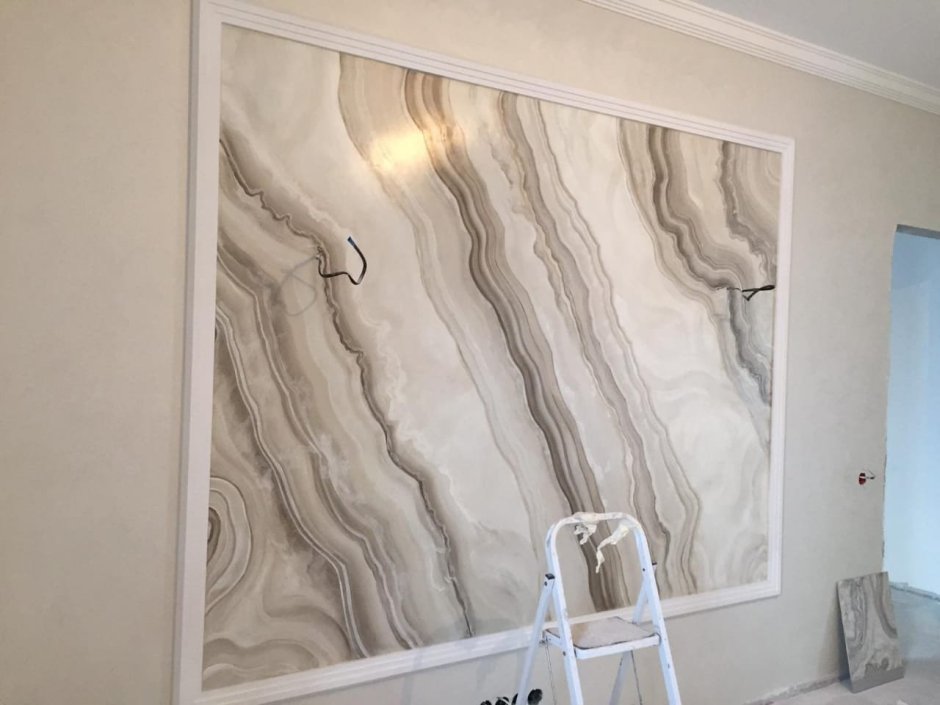 Отделка гибким камнем в интерьере