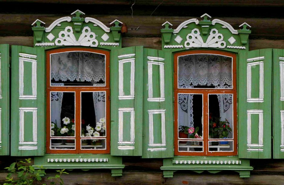 Окно в избе