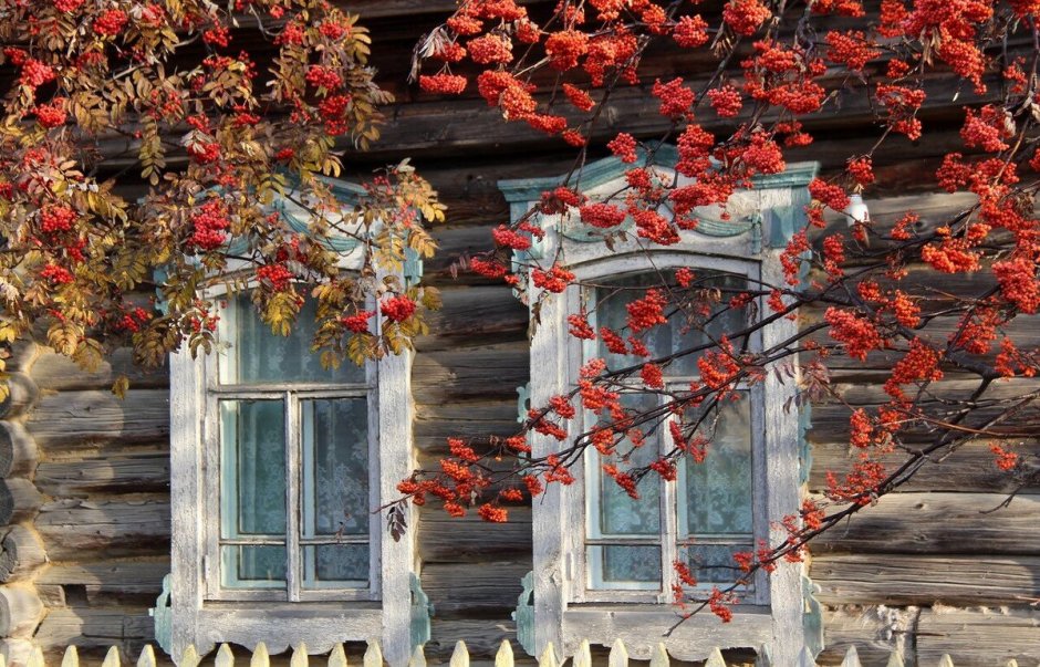 Домик со ставнями