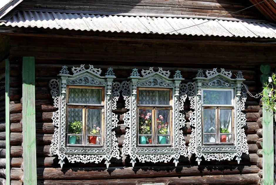 Наличники деревянные старинные