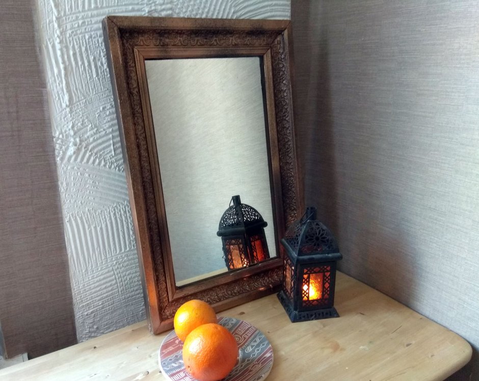 Реставрируем старое зеркало