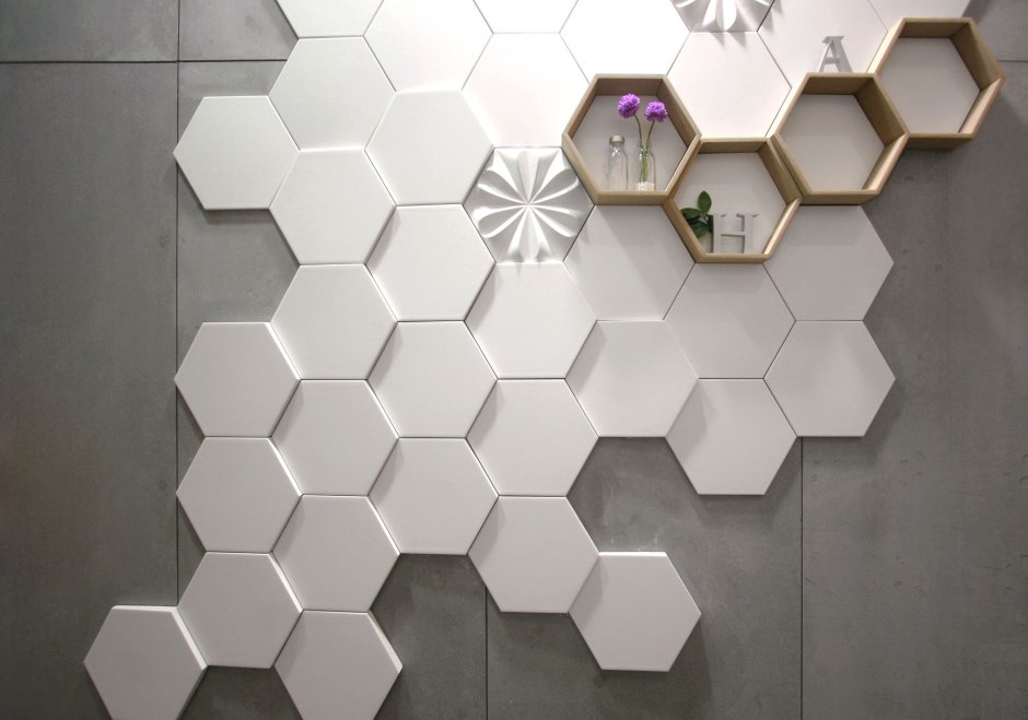 3d панели Hexagon