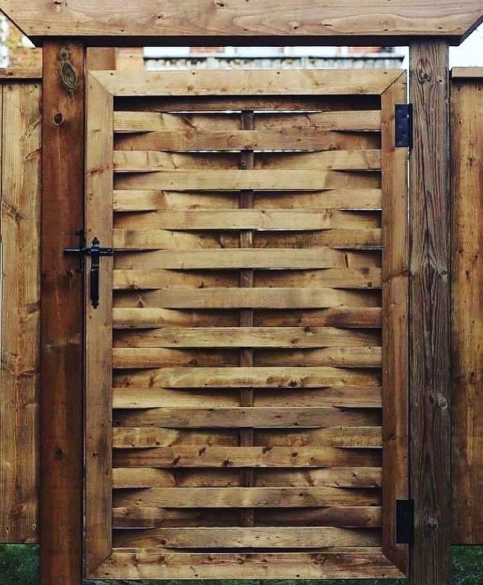 Калитка из дерева