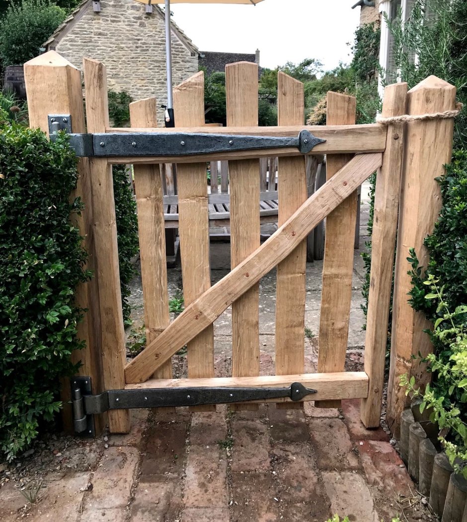 Калитка из поддонов