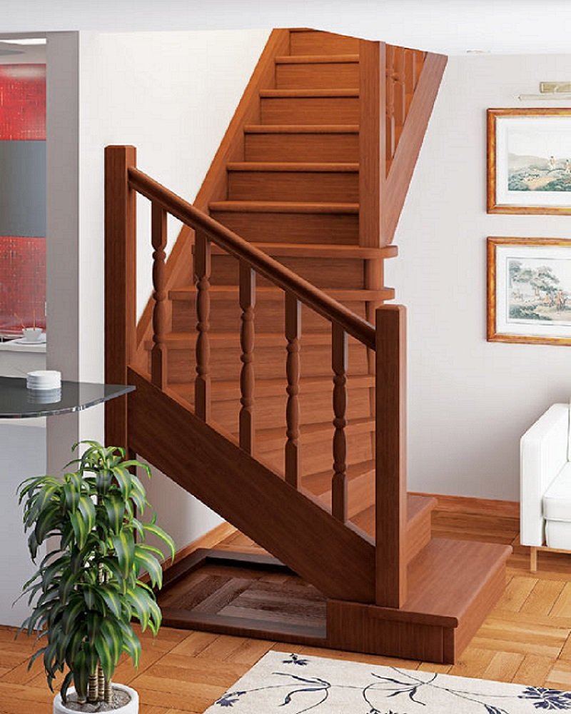 Лестница металл 40на40