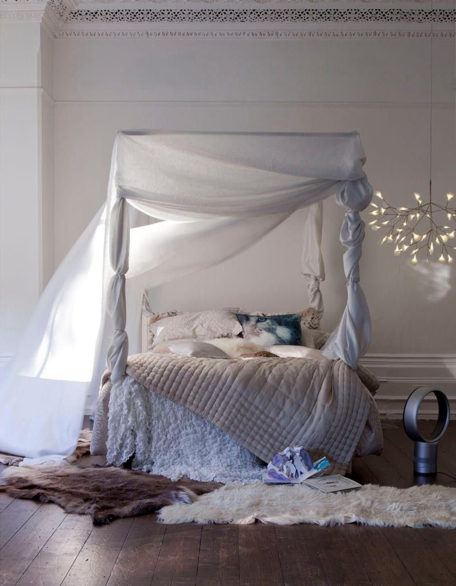 Сказочная спальня с балдахином
