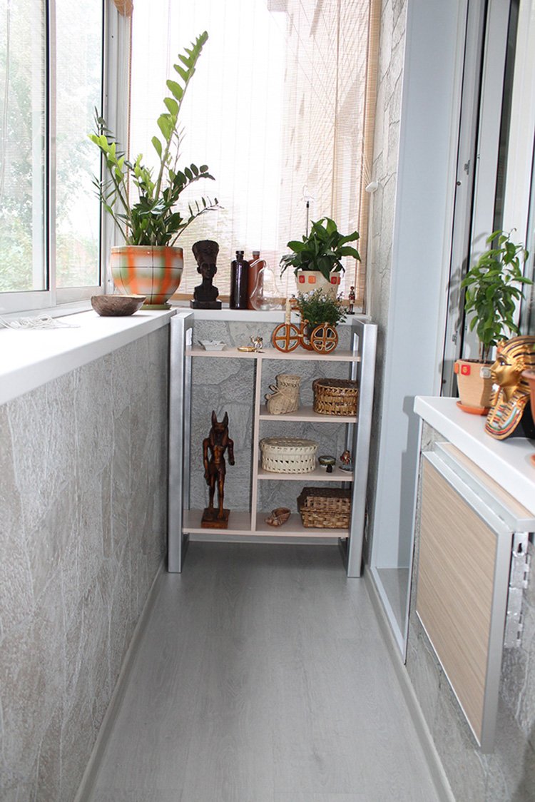 Облагородить балкон