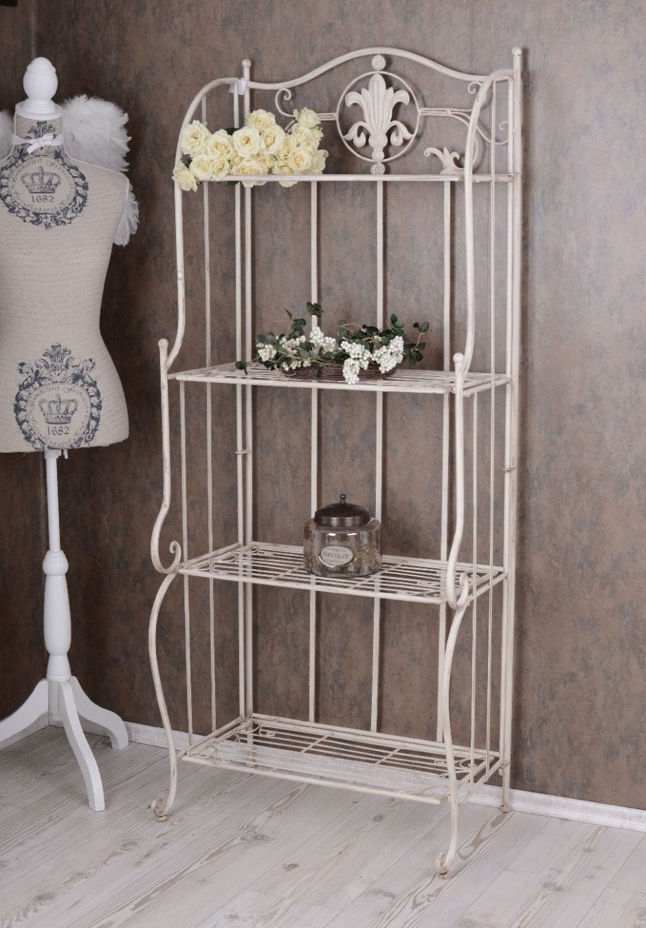 Кованый стеллаж икеа