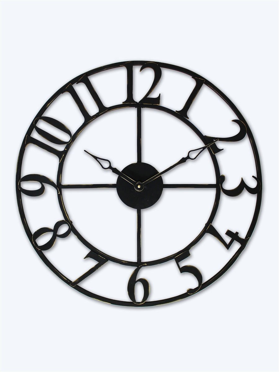 Spin time часы настенные лофт