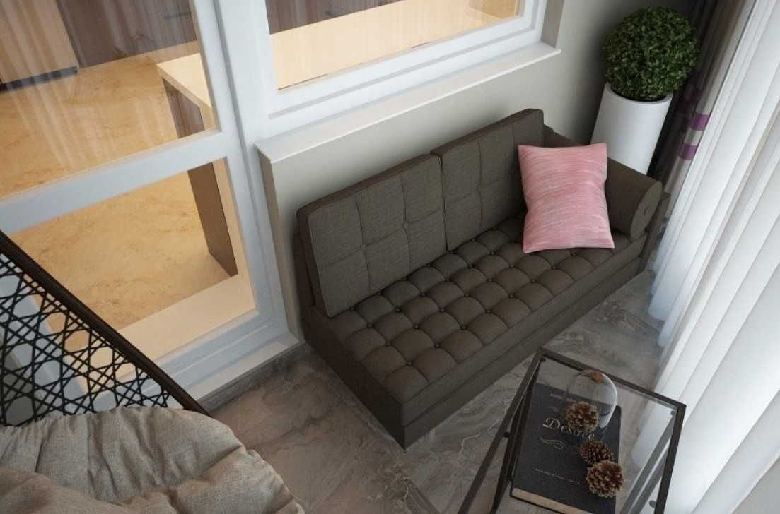 легкий диван на балкон