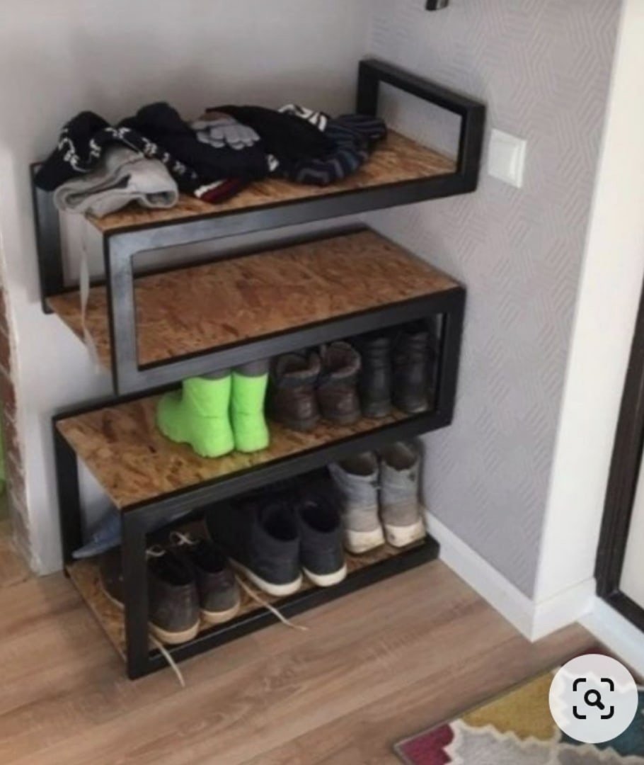 Полка для обуви в коридор