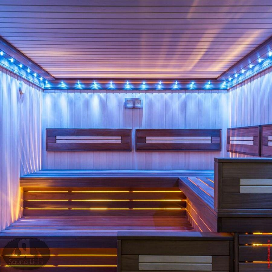 Подсветка в сауне