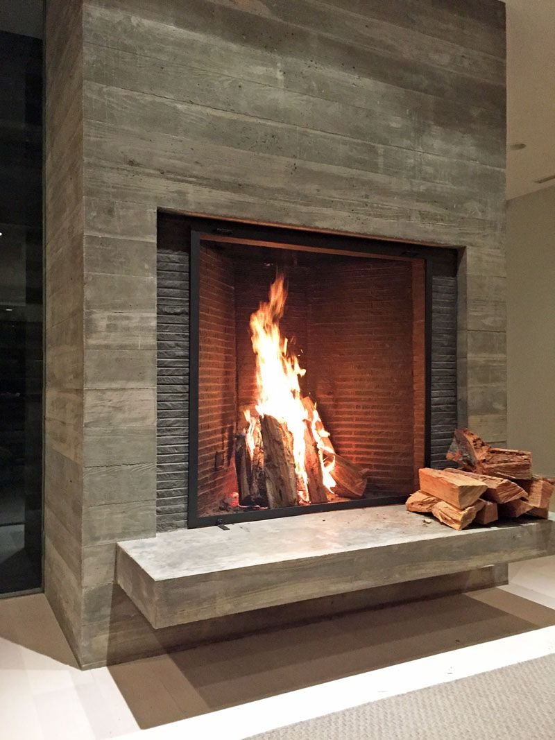 Отделка каминов в современном стиле