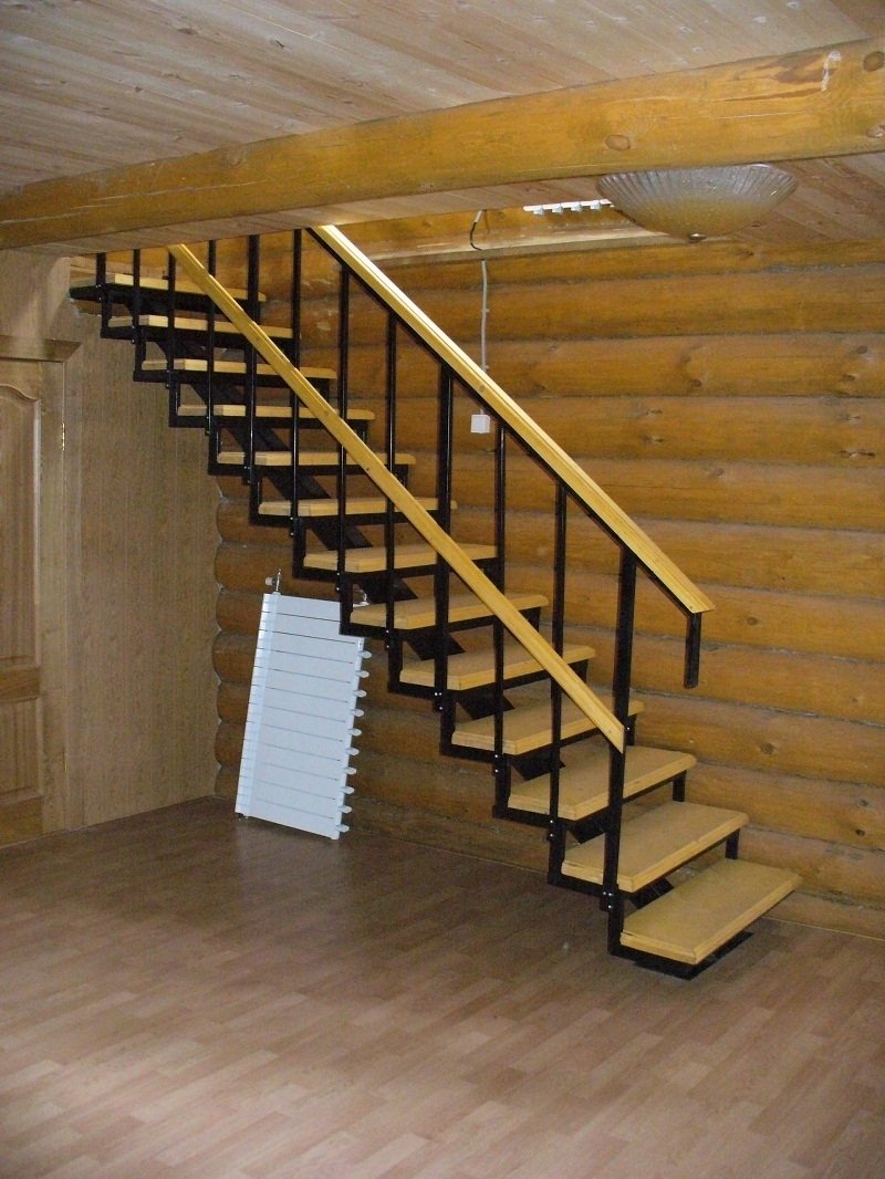 Временная лестница на второй этаж своими руками