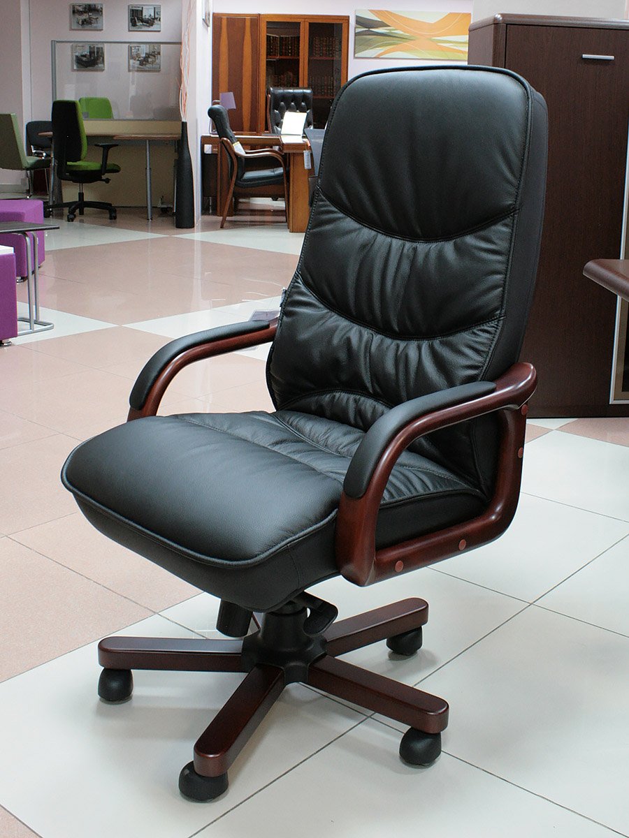Кресло Лотрек DB-015 кожаное для руководителя