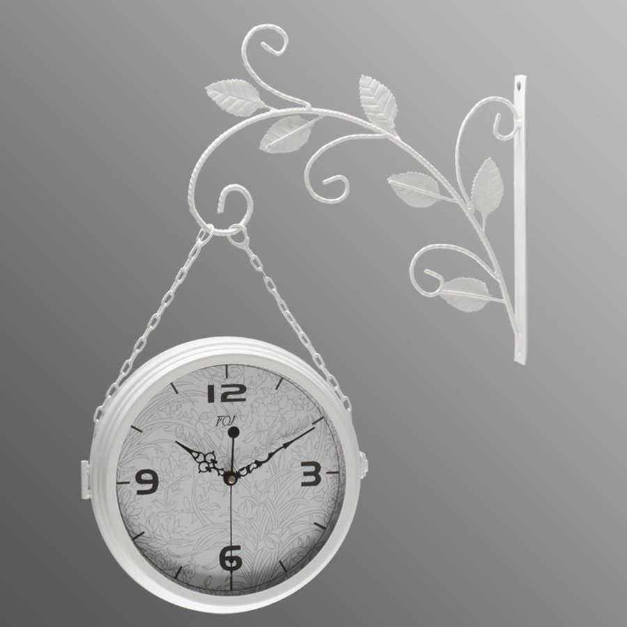 Двусторонние часы на стену