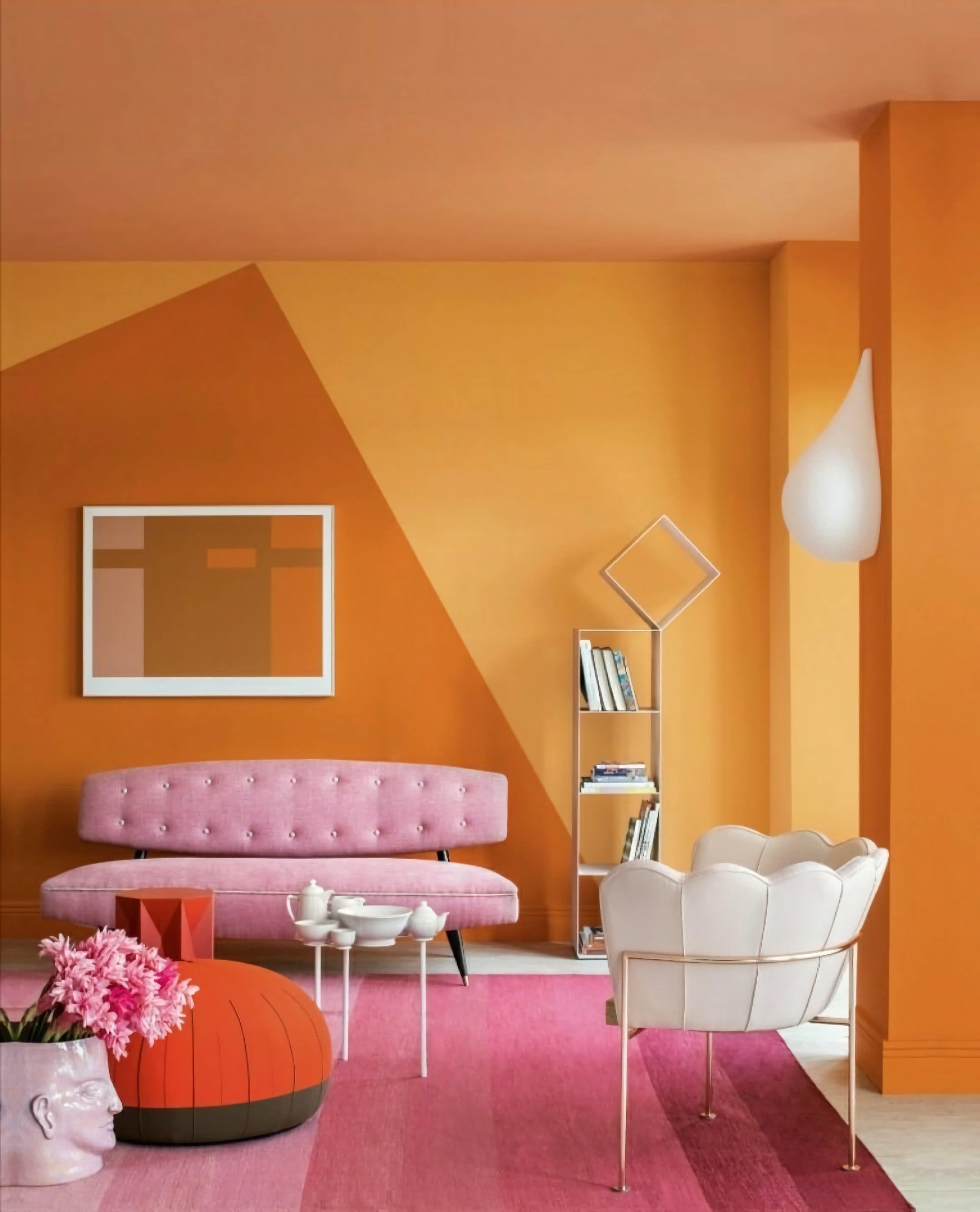 самые популярные цвета для покраски стен в интерьере