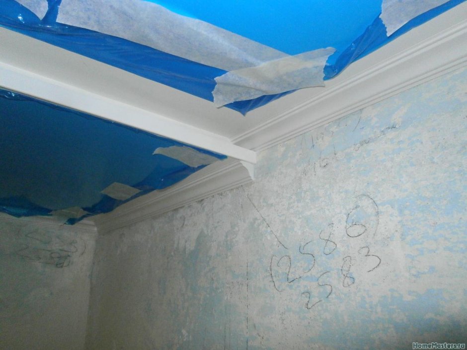 Потолок из сэндвич панелей ПВХ