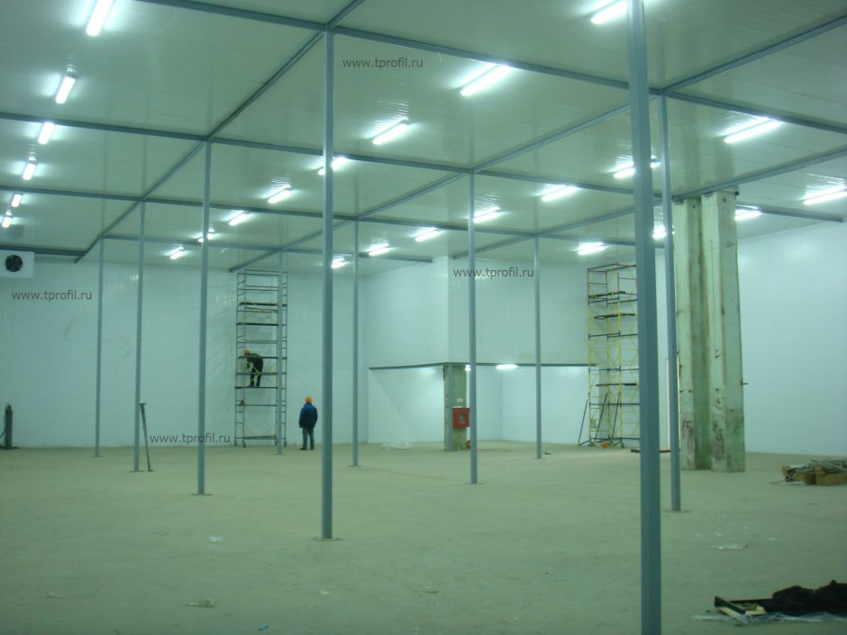 Сэндвич панели для чистых помещений потолок